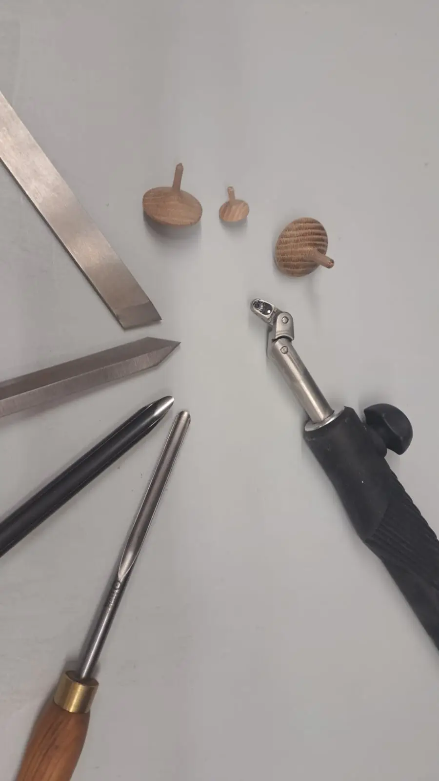 Outillage de tournage sur bois